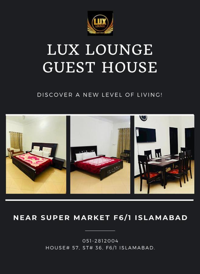 Lux Lounge Guest House Islamabad Exterior foto